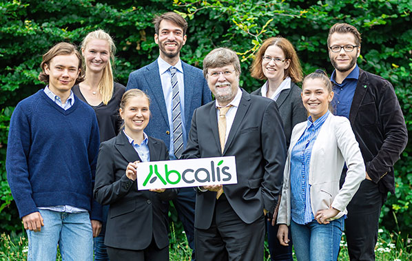 Pascal Milfeit und Mitgründer:innen der Abcalis GmbH